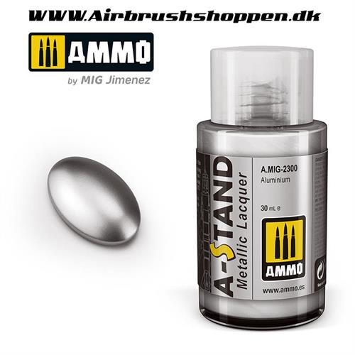 A.MIG 2300 Aluminium - A-Stand Lacquer paint 30 ml